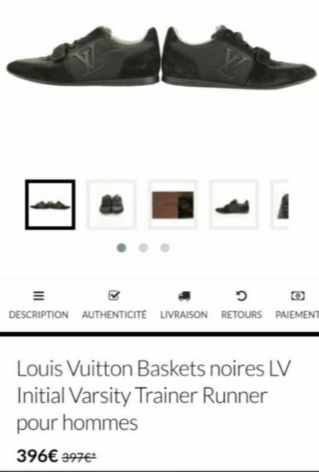 Кросівки фірми Louis Vuitton оригінал 



Розмір по бірці: 9 1/2 Go 04