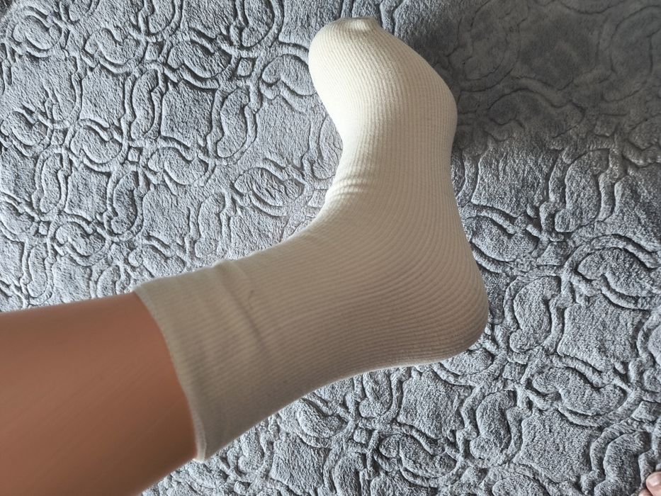 2 pary ciepłe SKARPETY GRUBE ANGORA 39-42 unisex