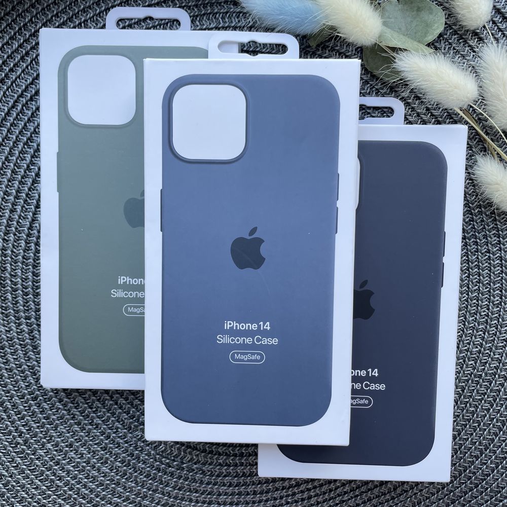 Чехол для iPhone 14/pro/plus/max Apple Silicone case з MagSafe