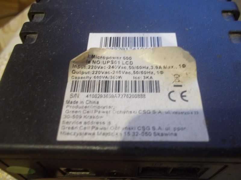 stabilizator napiecia Green Cell UPS Power