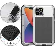 Pancerne etui iPhone 14 Pro Max Case + Szkło Ochronne, Wytrzymały Pokr