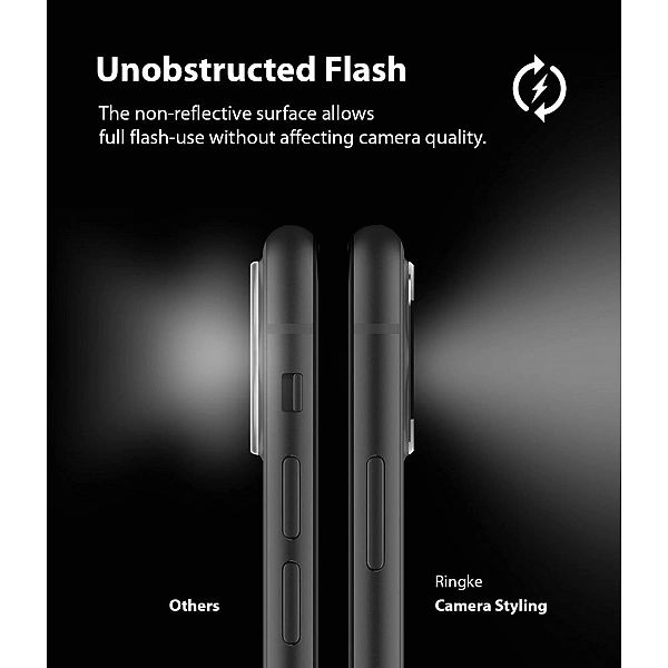 Nakładka na obiektyw aparatu Camera Styling do iPhone 11 Black