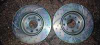 Передні гальмівні диски на Opel Corsa та FIAT Punto