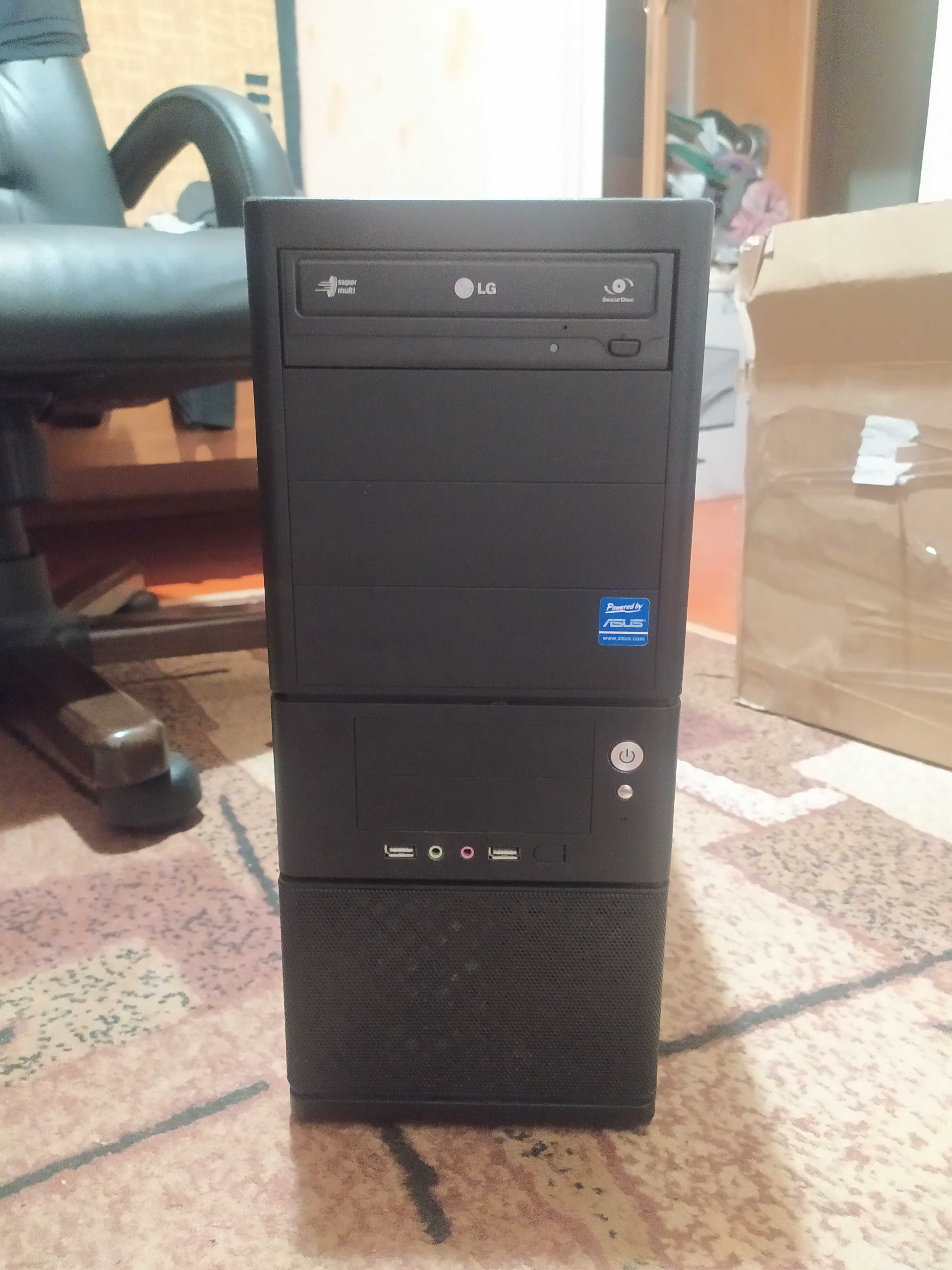 ПК Core i5-3450/ 16GB DDR3-1600/ NVIDIA 2GB GDDR6/ SSD 120 + HDD 500