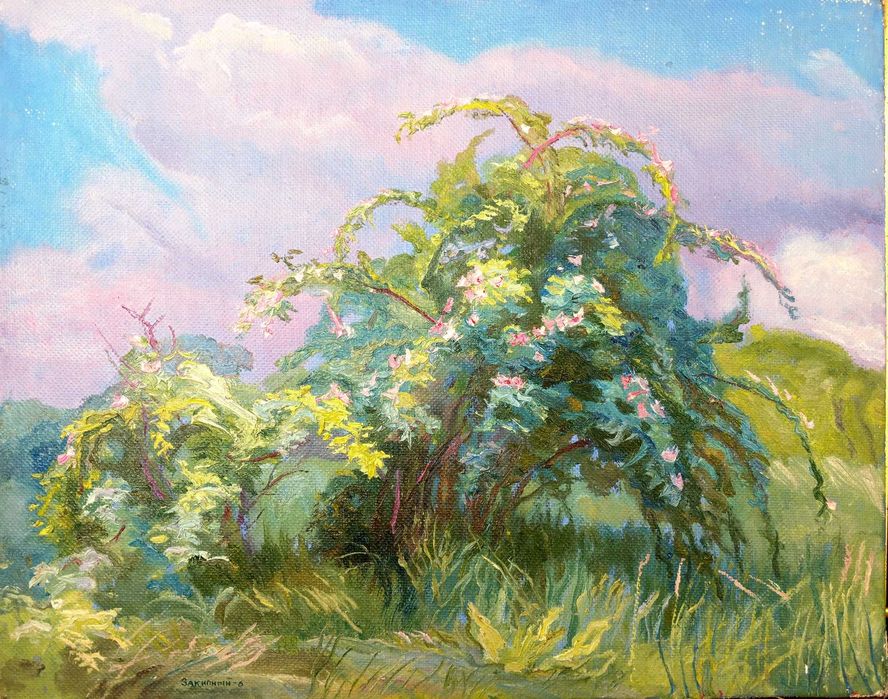 Картины масло. Серия Одесса парк "Победы" (бывший Ленина). Закипный В.