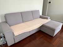 Sofa cama com chaise longue