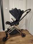 Cybex mios wozek spacerowy czarny Rose gold