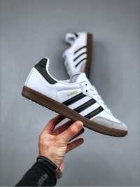 Кросівки Adidas Samba білі самба адидас