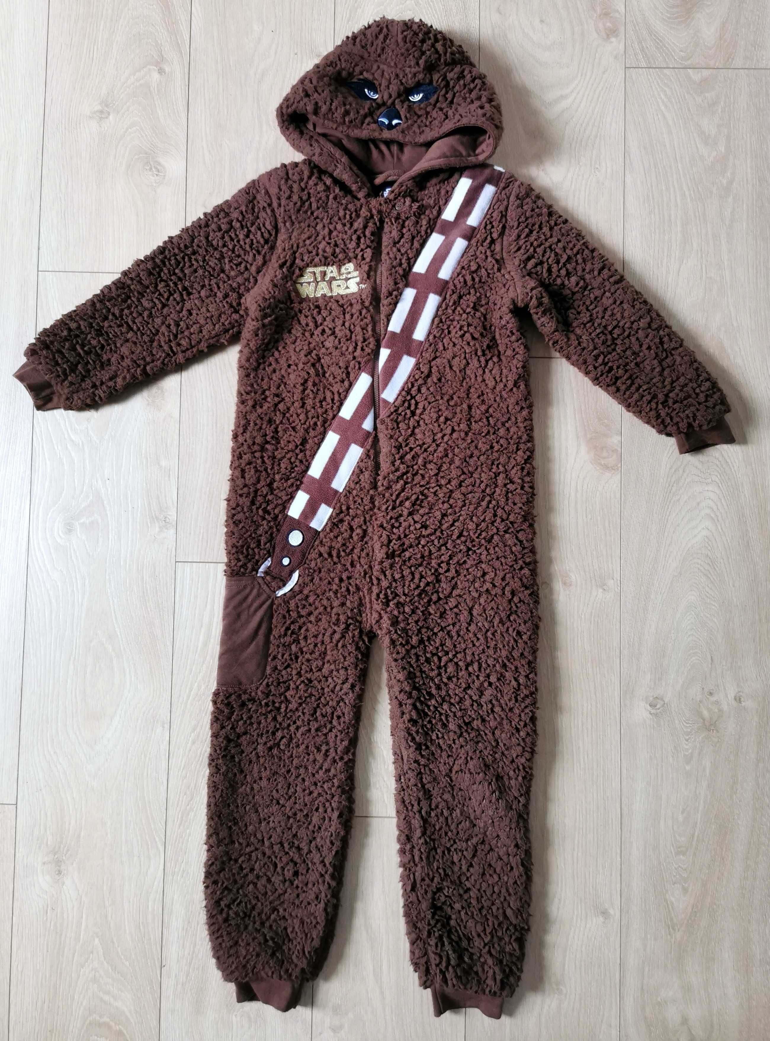 Strój Star Wars Chewbacca 134 8-9 lat nie gruby, oddychający.