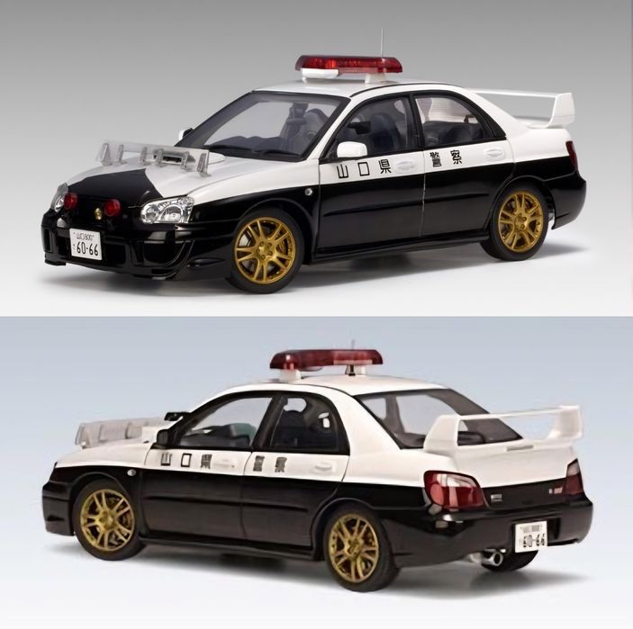 AUTOART 1:18 Subaru Impreza Japan police car