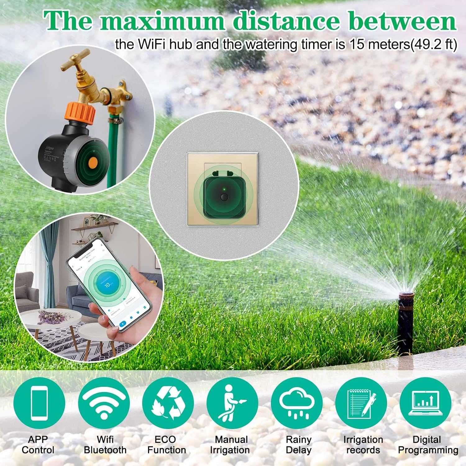 Johgee SOP-18W Water Timer wifi