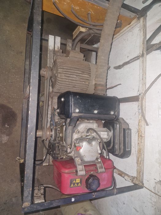 Генератор 2в1  (мотор для мотоблоку.)