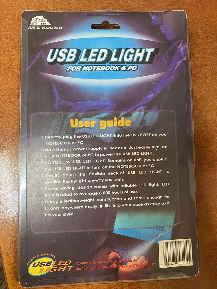 Lampka USB do laptopa