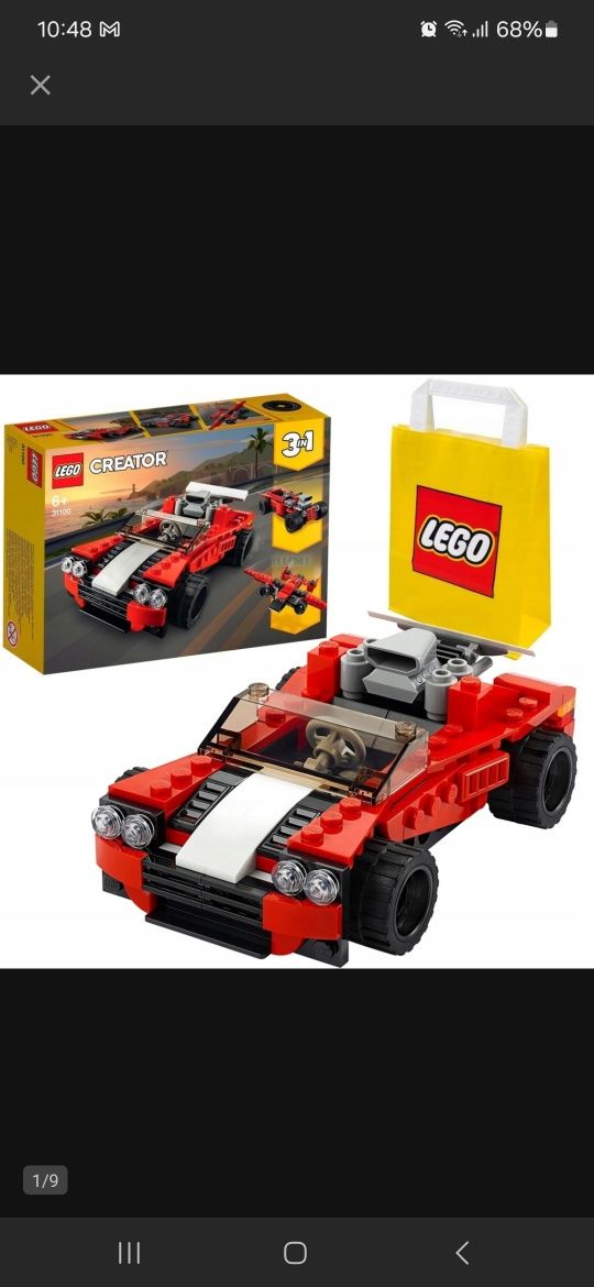 Lego 31100 samochód