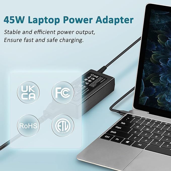 20V 2,25A 45W Typ Usb C Zasilacz Do Laptopa Zasil