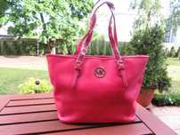 torebka Michael Kors -czerwono -koralowa nowa Okazja