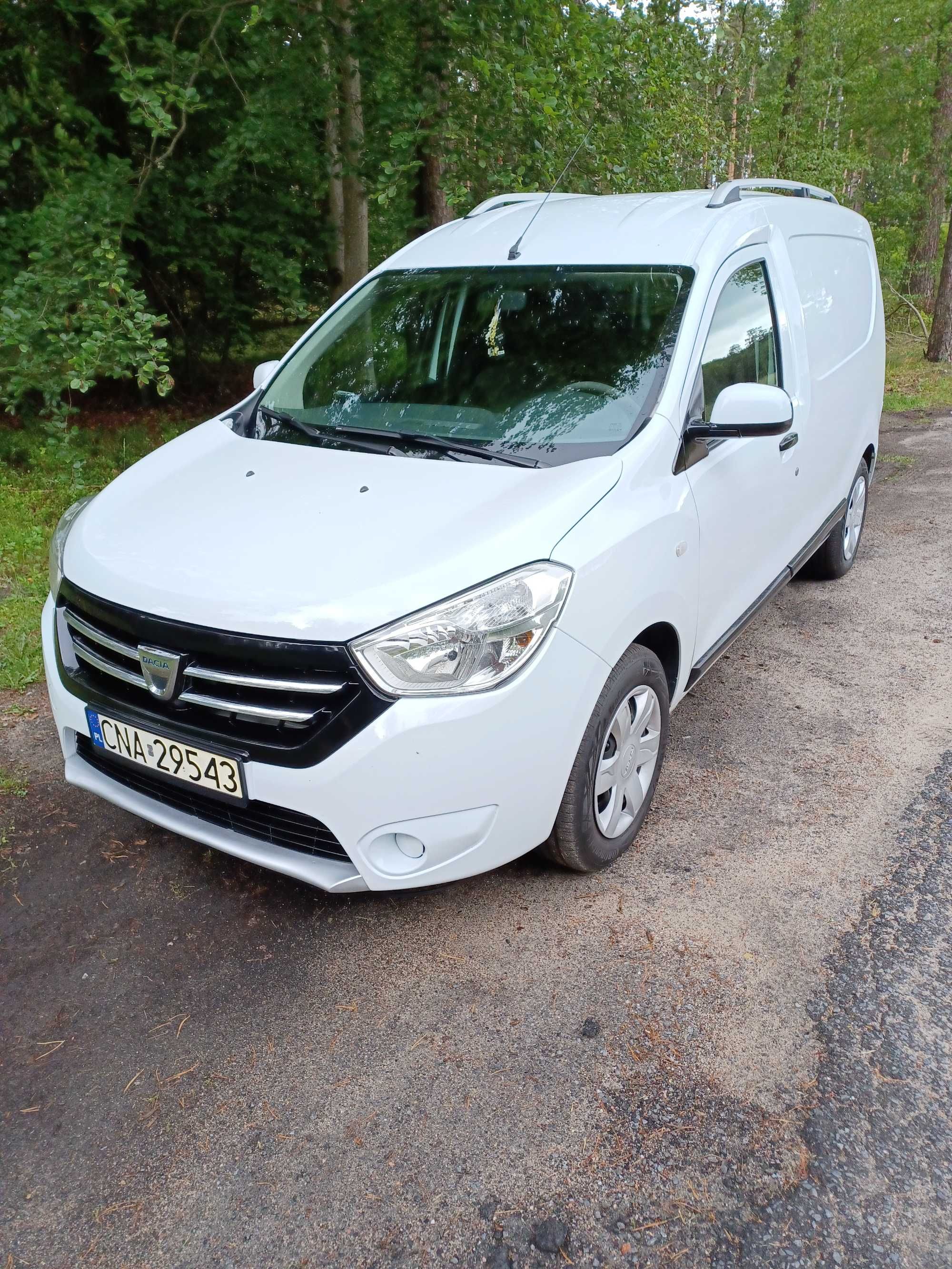 dacia dokker 1.5 DCI 2016 r. klima; bogata wersja