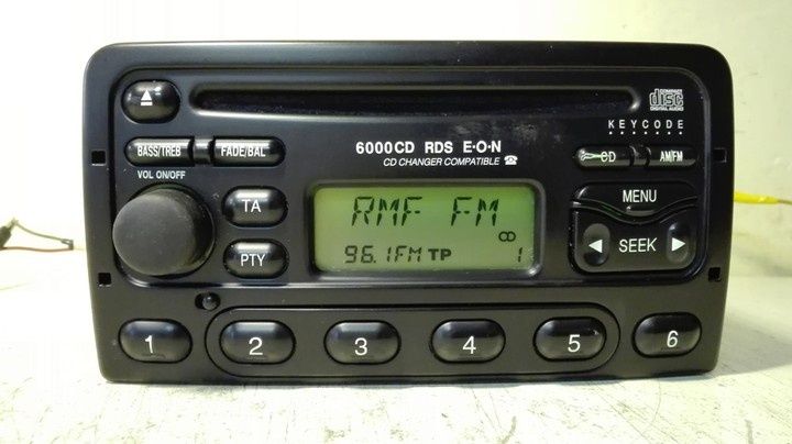 Radio ford 6000 Cd Mondeo Focus Transit Puma Marvick z kodem