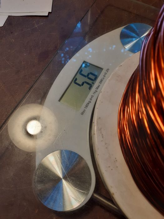 Drut miedziany nawojowy  fi 1,40mm