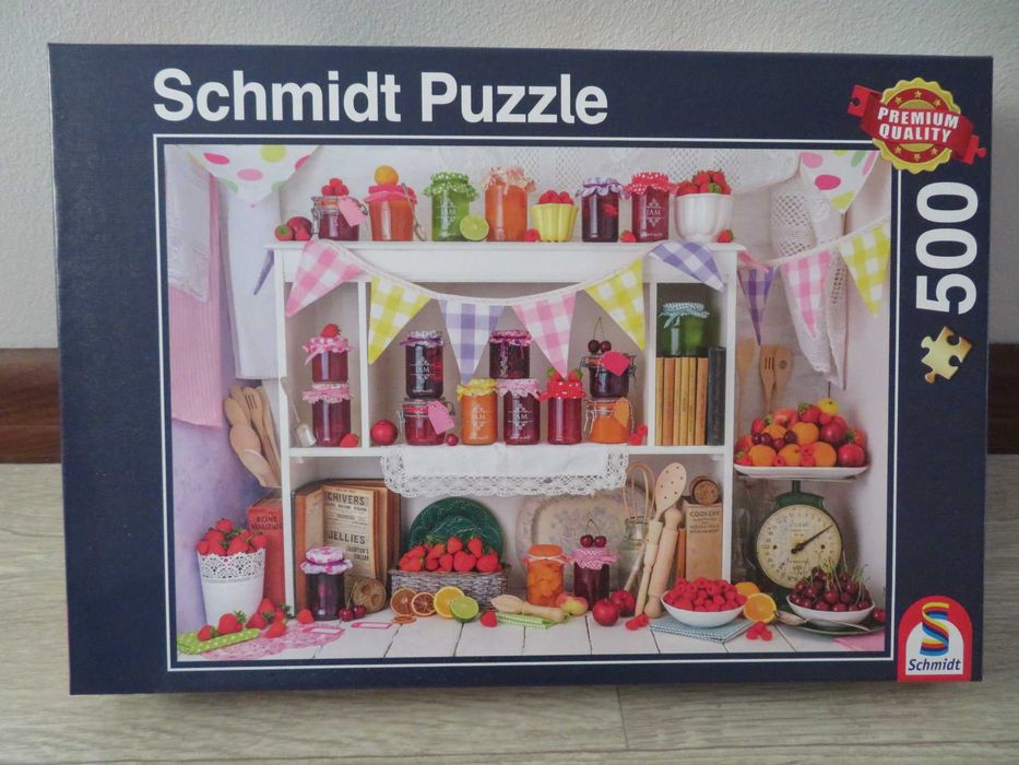 Puzzle Schmidt 500 elementów Marmeladen Jak Nowe
