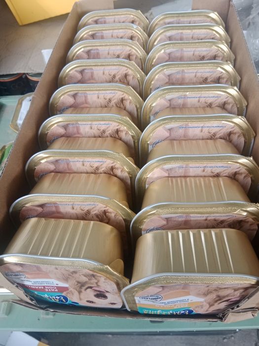 Karma dla psa tacki 54x300g mix