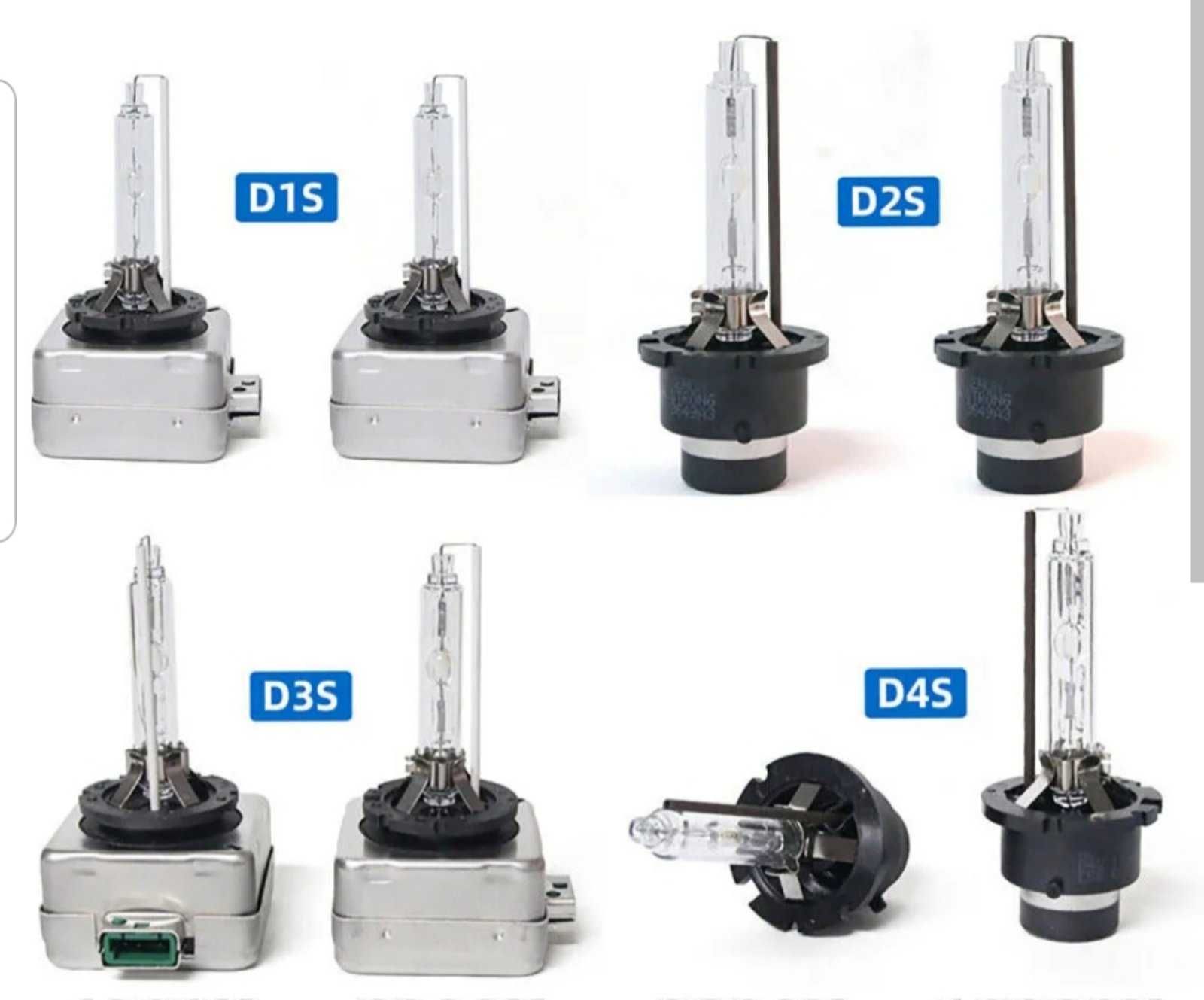 Лампи D1S, D2S, D3S, D4S, D2R,  4300K, 5000K, 6000K Michi