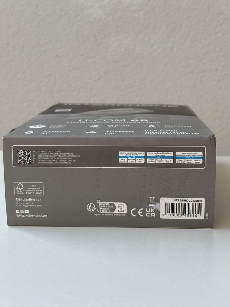 Мотогарнітура INTERPHONE U-COM 6R X2