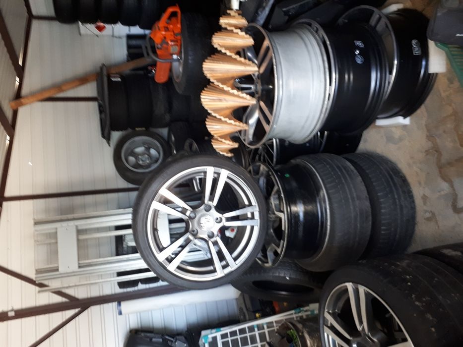Koła Porshe 5x130 Michelin opony