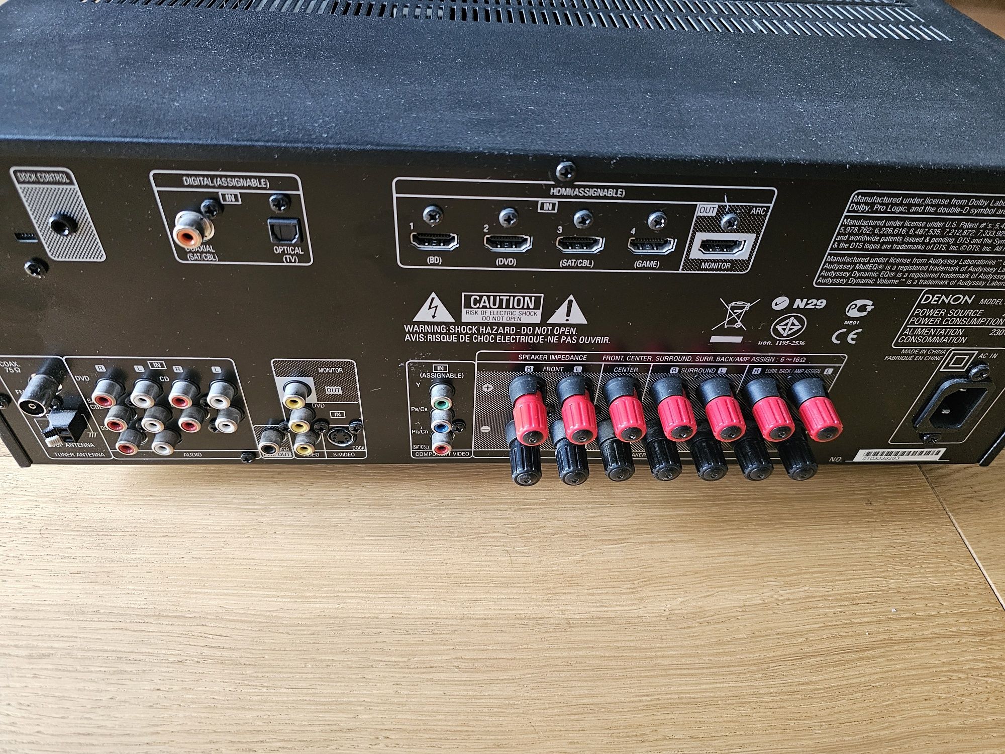 Amplituner Denon AVR1911