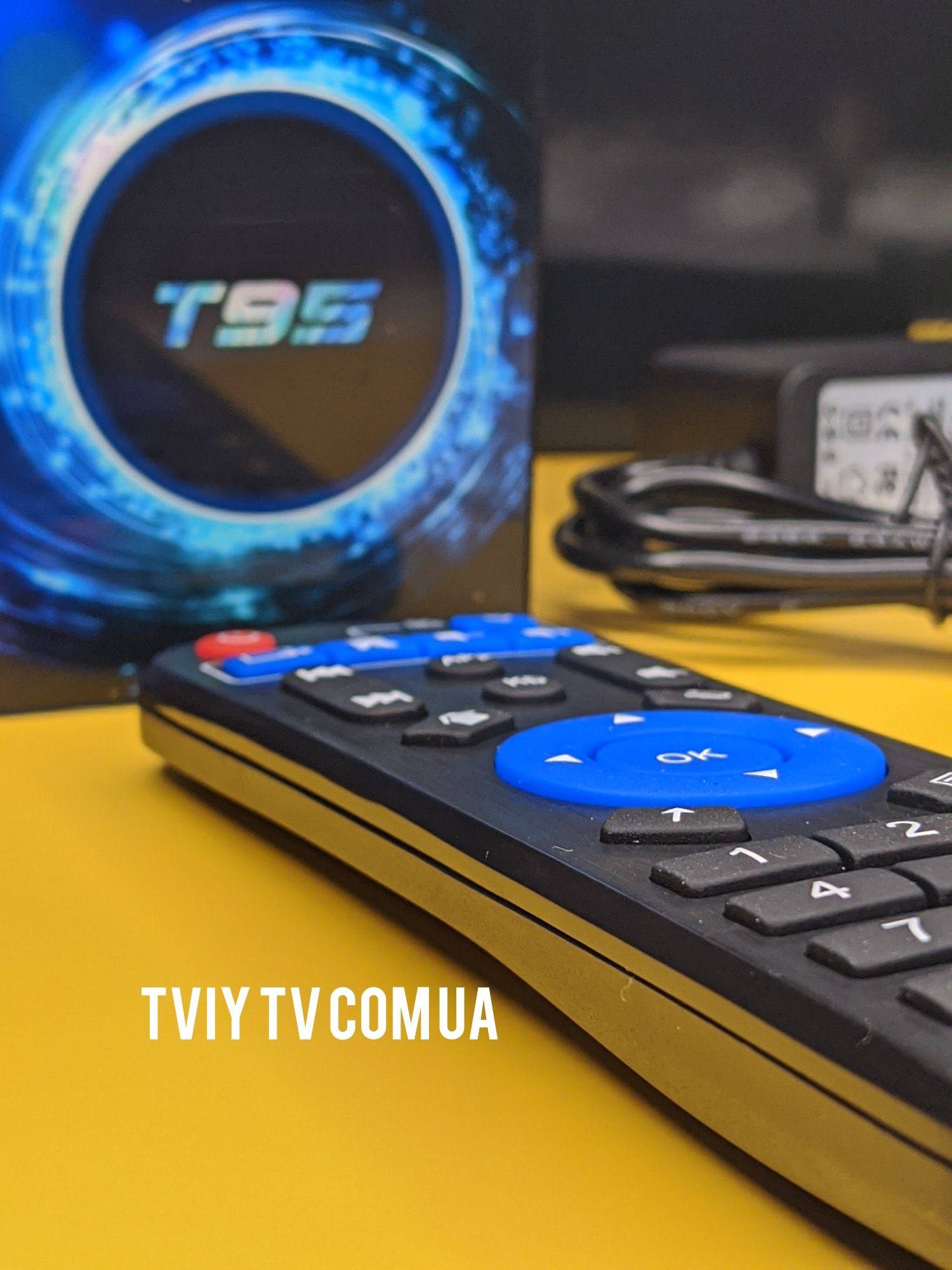 Смарт приставка T95 H616 4/64 Android 10 TV BOX налаштованаx96 smarttv