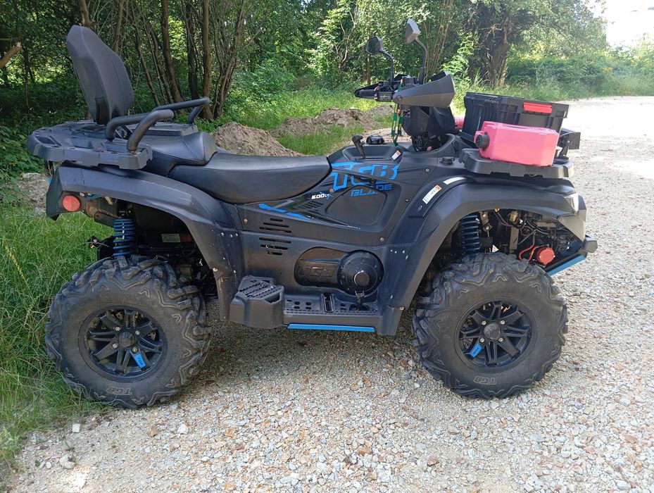 TGB Blade 600 LTX Doposażony Manetki Karnister Osłony Skrzynka