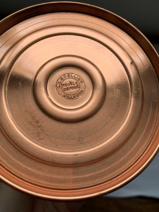 Медный графин-ваза винтаж, Франция