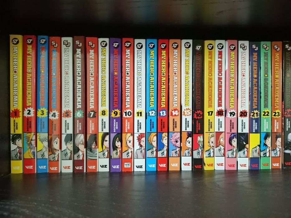 Vendo 24 volumes de My Hero Academia