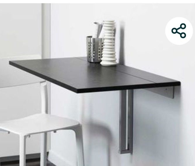 Mesa de parede de cozinha