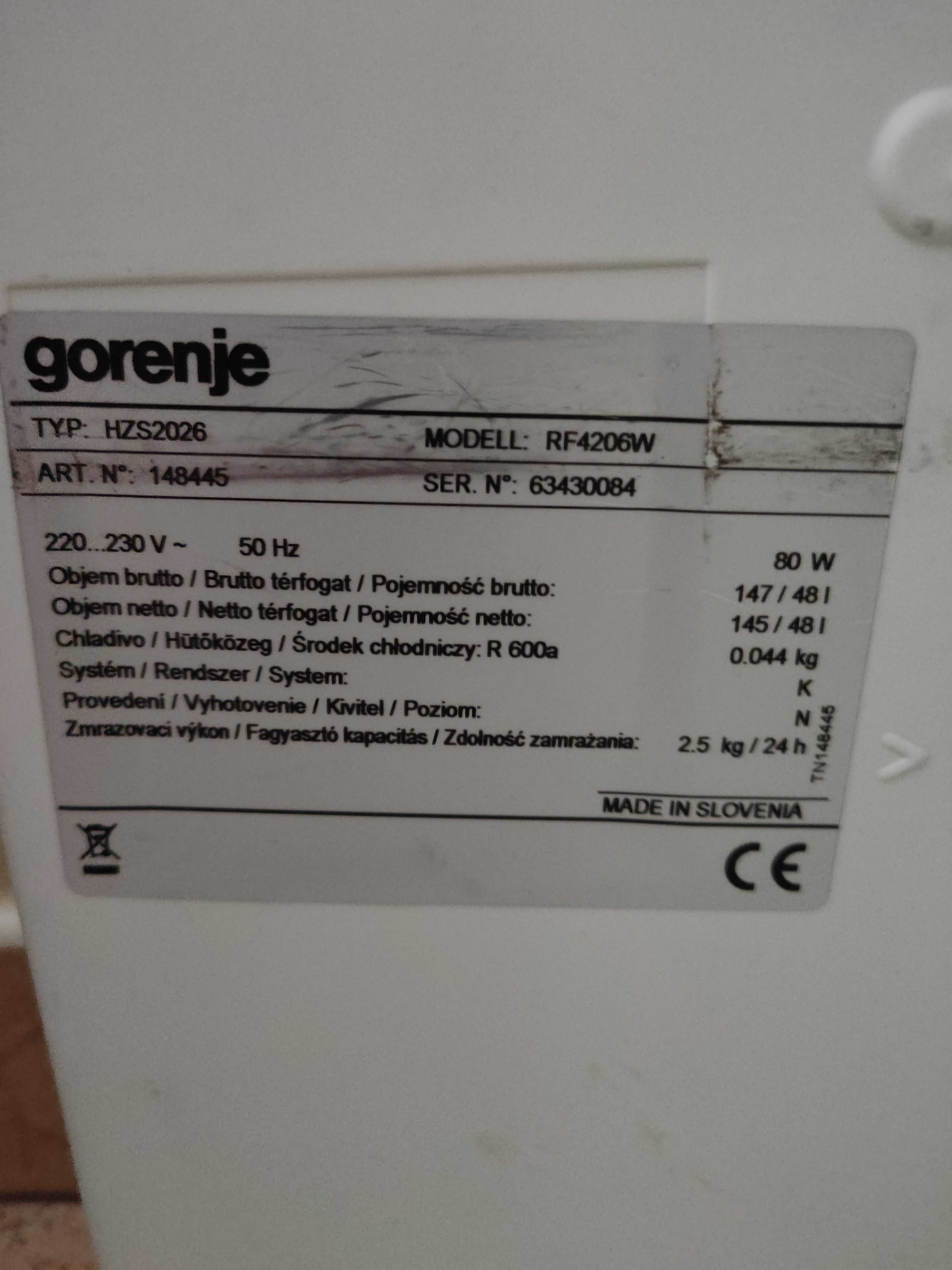Wyposażenie do lodówki Gorenje RF4206W