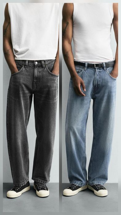Джинси баггі BAGGY ZARA 42