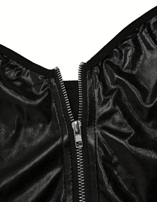 Latexowa sukienka plus stringi rozm L/XL