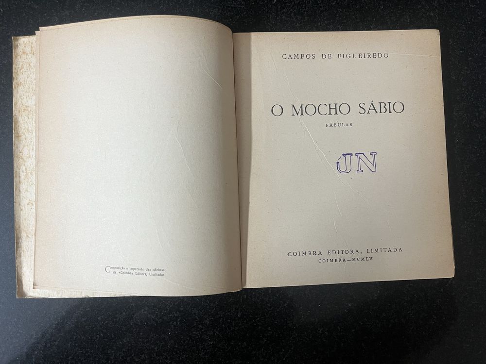 Livro “O mocho sábio”