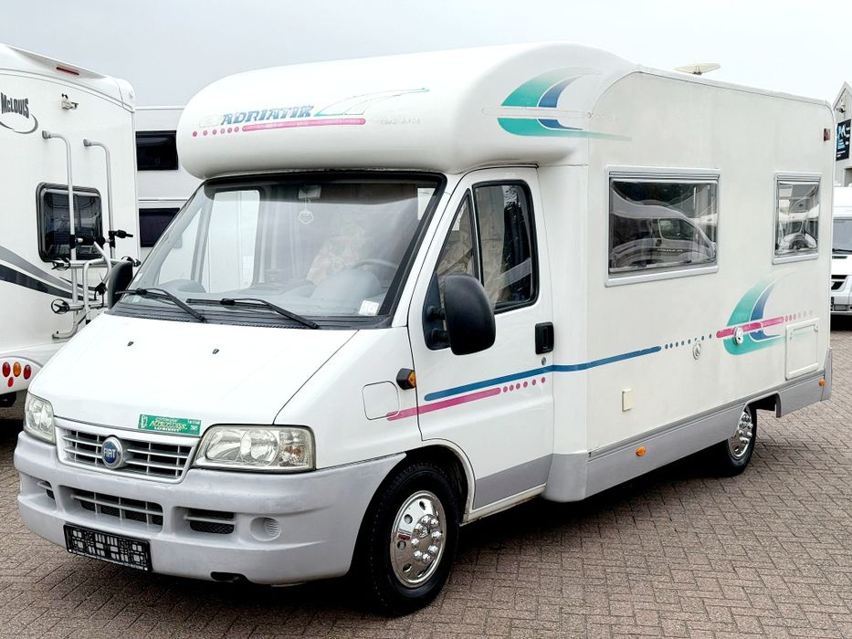 Kamper Fiat Ducato Półintegra Adria 590DS Rewelacyjny Stan 1Właściciel