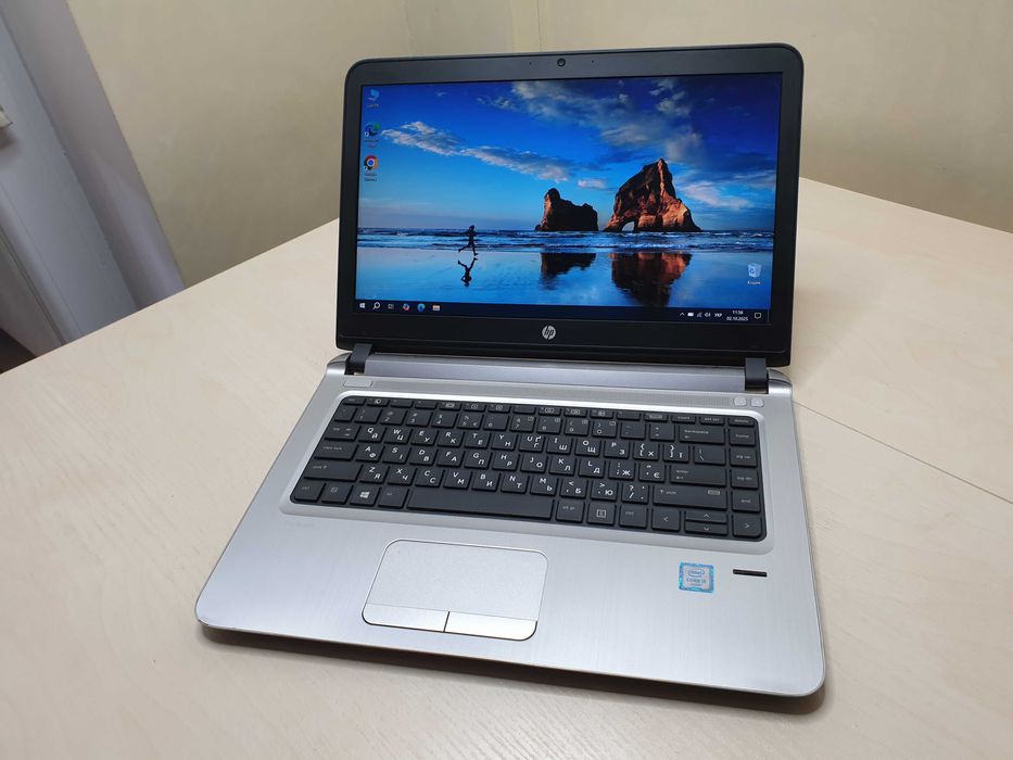 Потужний ноутбук HP ProBook /Intel Core i5-6200/SSD+HDD/Full HD