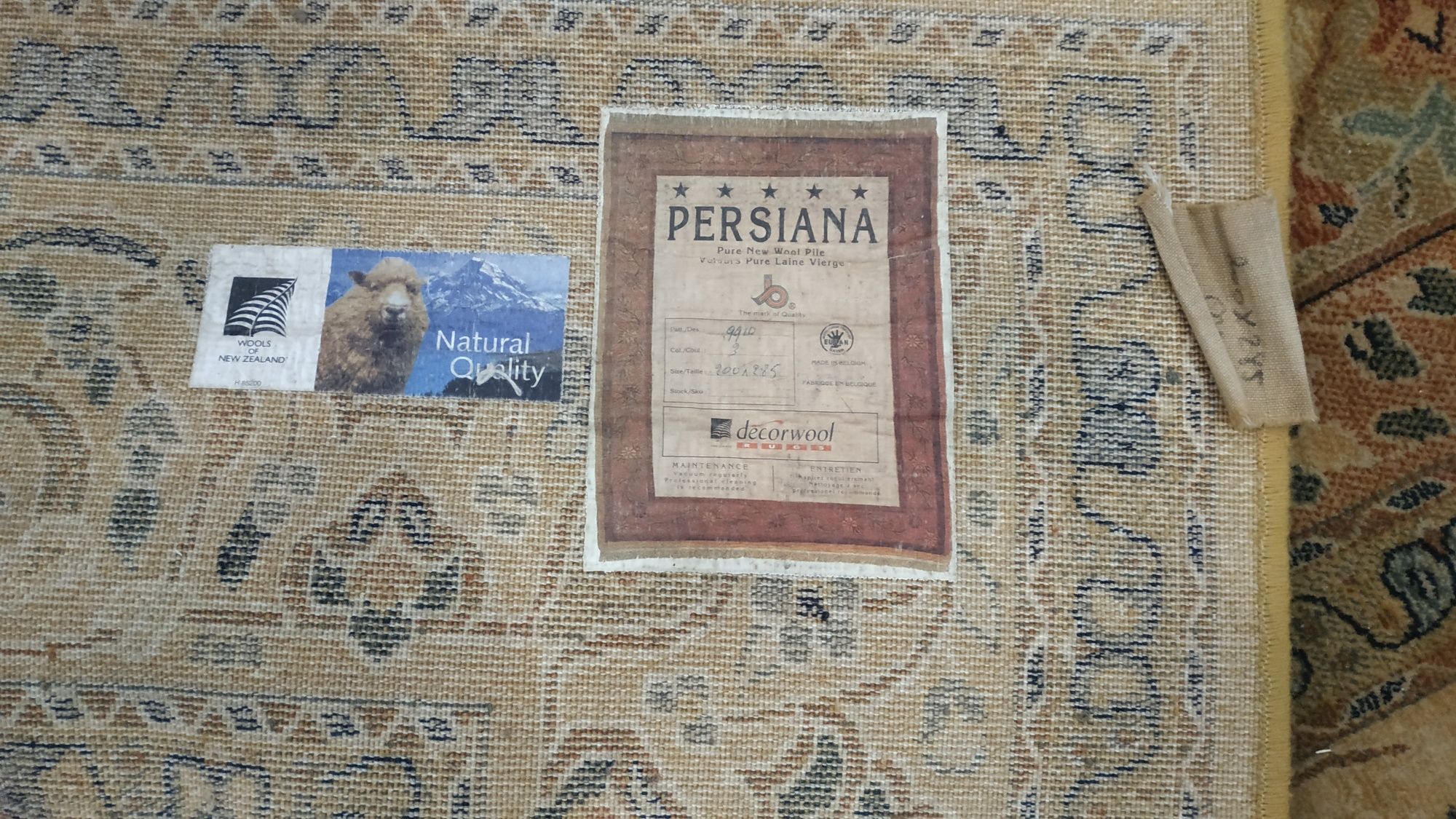 Carpete persa original