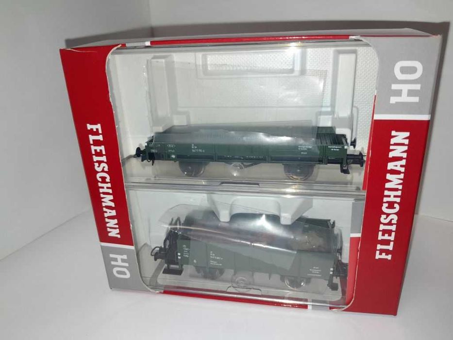 Набір вагонів 2 шт. Fleischmann 591002. Залізниця Пико. Piko НО 1:87