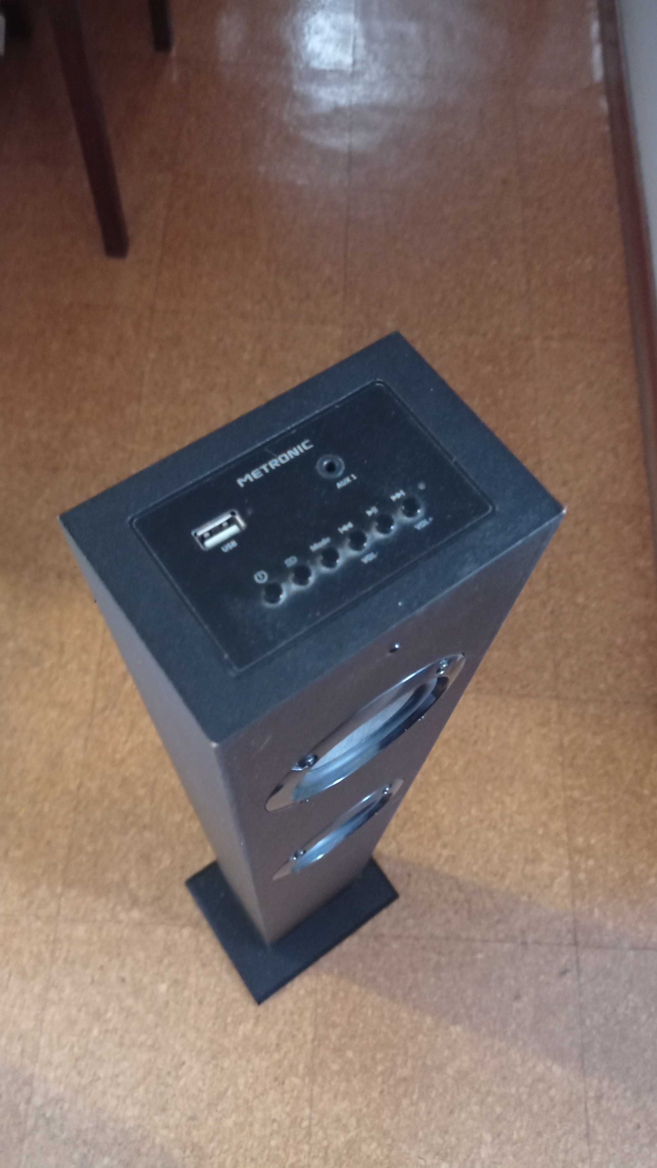 Coluna de Som Metronic