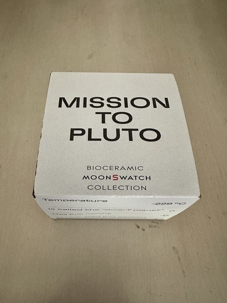 Swatch X Omega MoonSwatch- Mission To Pluto