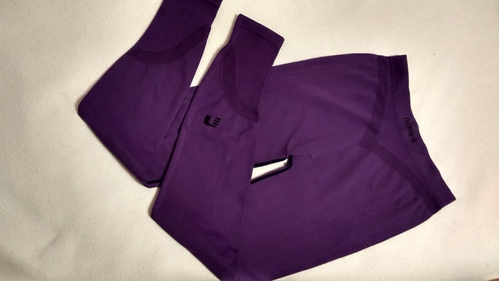 Legginsy trekkingowe dziewczęce sportowe rozm 34/36