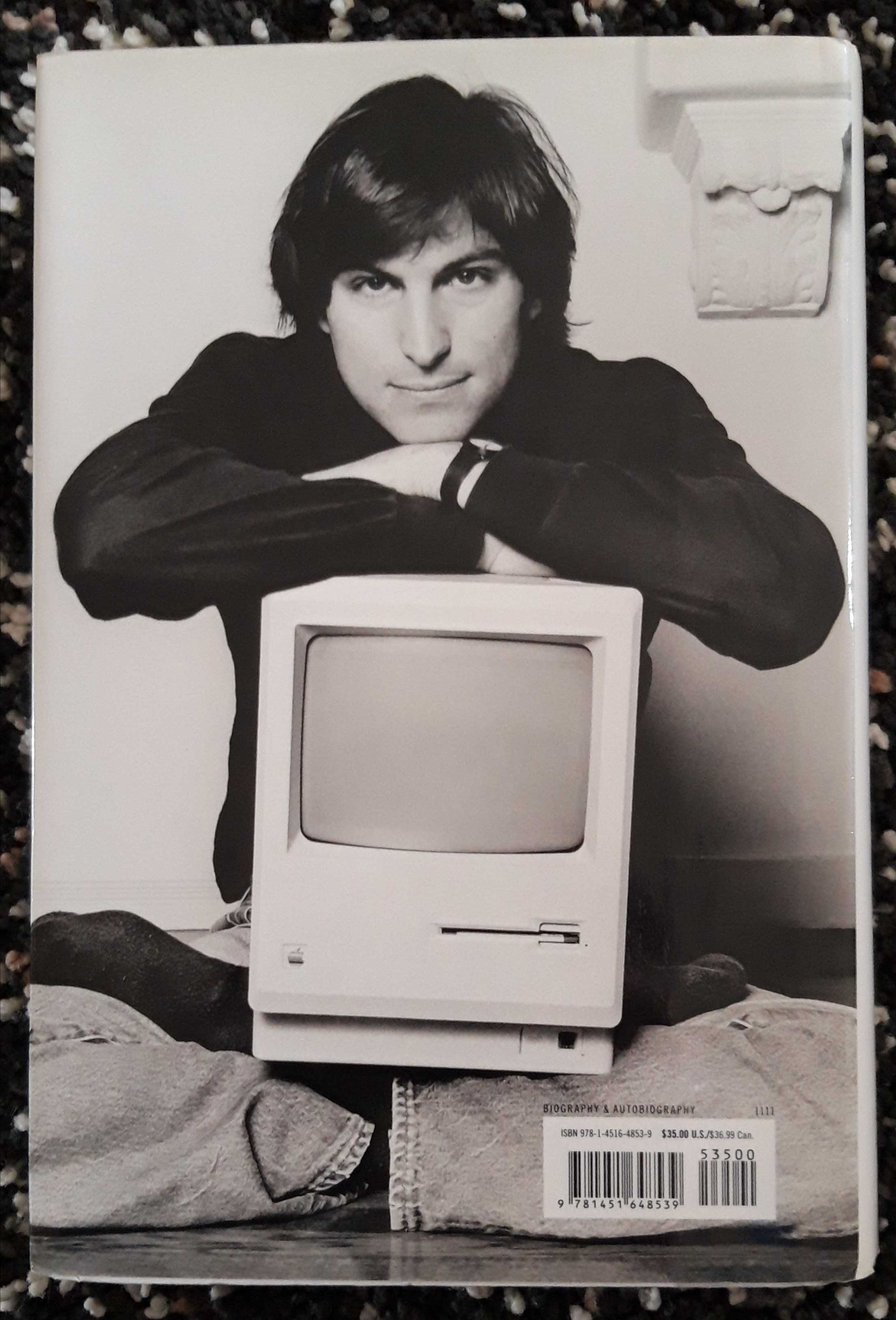 Livro capa dura Steve Jobs de Walter Isaacson