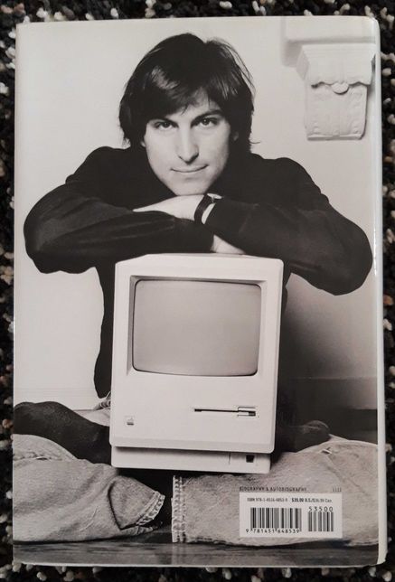 Livro capa dura Steve Jobs de Walter Isaacson (Inglês)