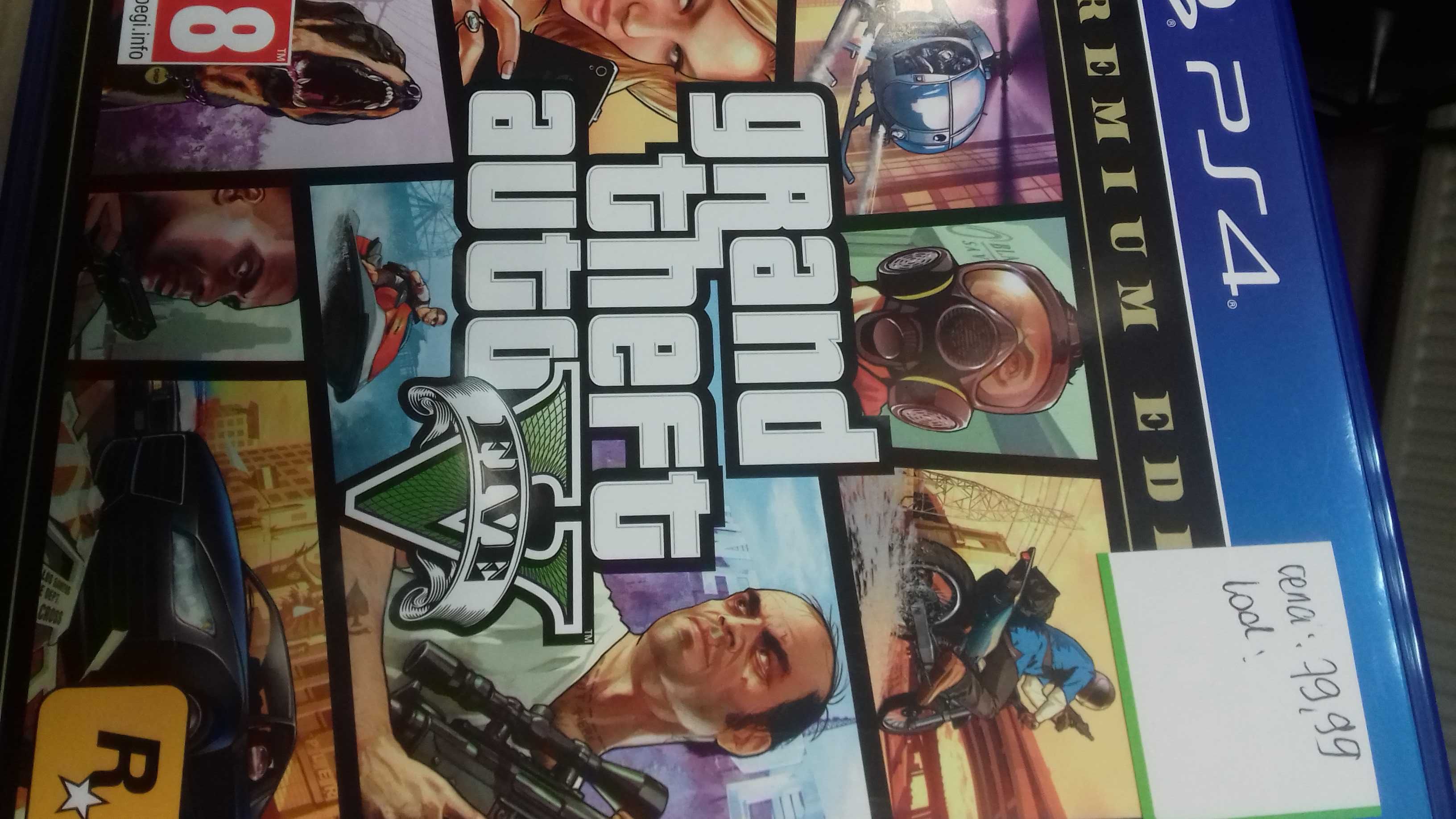 GTA V premium ps4, sklep tychy, wymiana