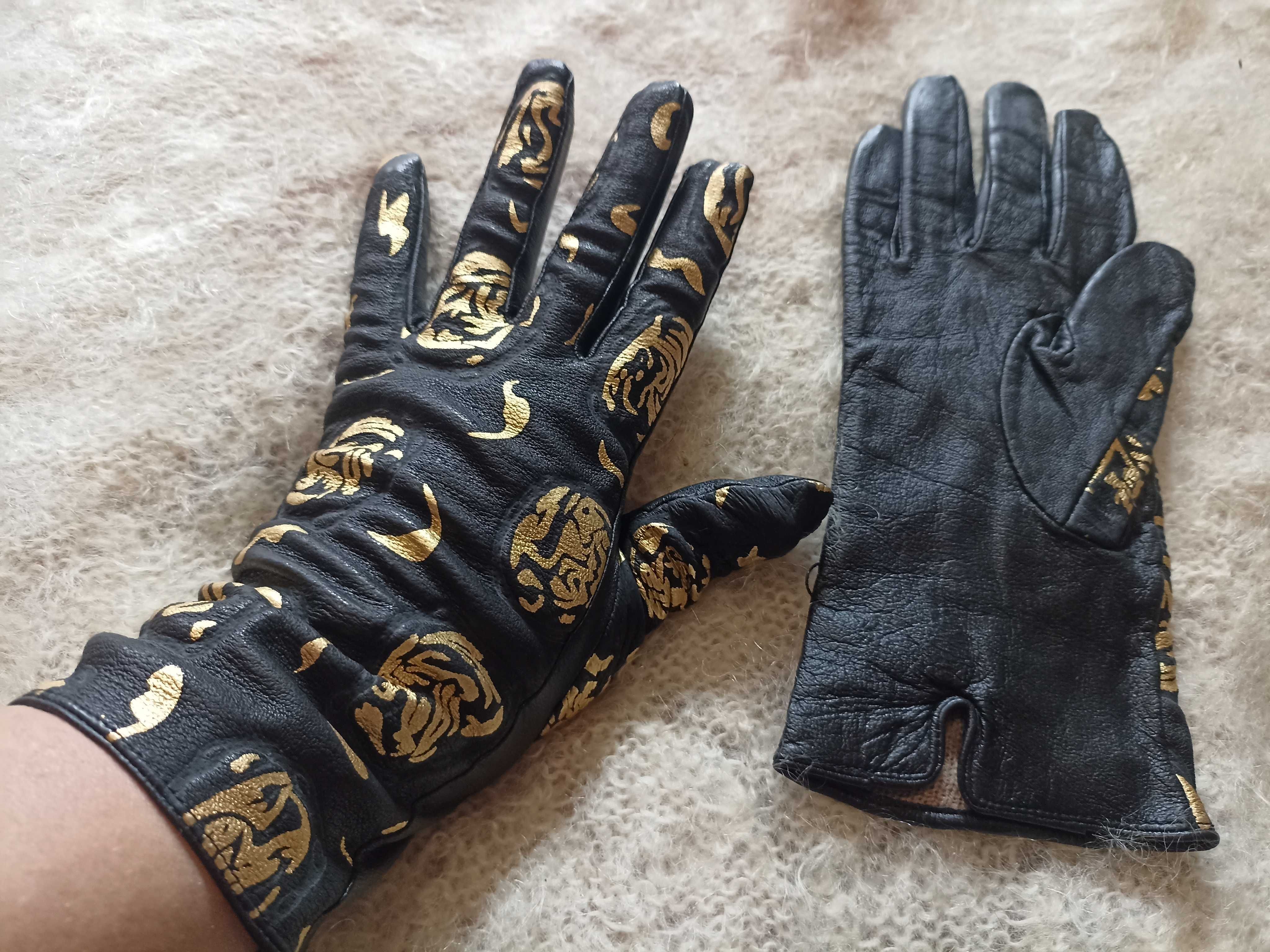 Красивые перчатки Кожа 8 - 8,5 размер