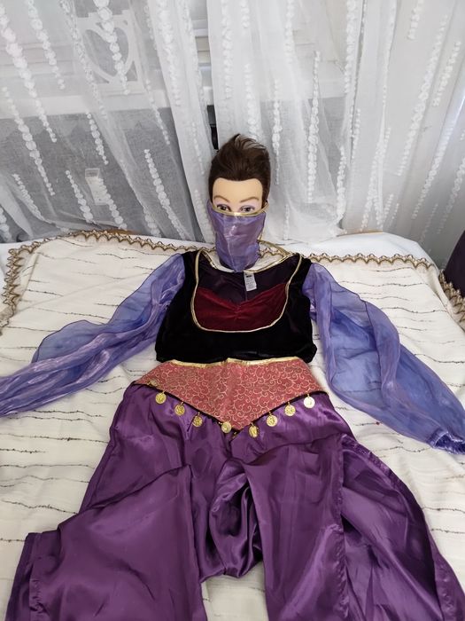 Strój przebranie wschodnia księżniczka tancerka rozmiar S